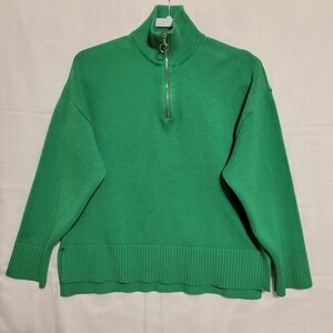 Zara Vibrant Green Knit Sweater